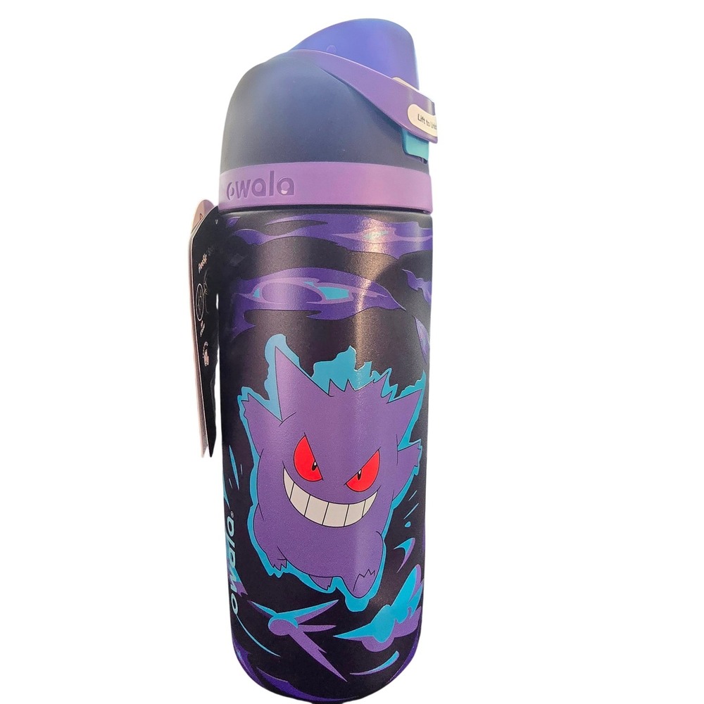 Target x Owala FreeSip 16oz Pokemon Gengar In The Shadows Stainless Steel